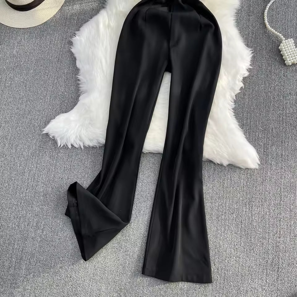 Temperament Slimming Jumpsuits For Women Camisole Sleeveless High Waist Chic Jumpsuit Female Fashion New KJU541747